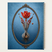 Surreal Tulip Fantasy Hardcover Notebook プランナー手帳 (裏面)