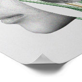 Surreal vintage crazy art  ポスター (角)