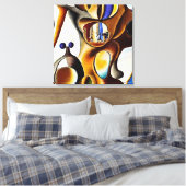 Surreal Visionsポータル キャンバスプリント (インサイチュ (寝室))