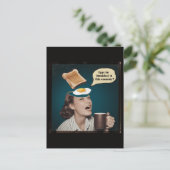 Surreal Woman, Eggs for Breakfast In this economy ポストカード (スタンド正面)