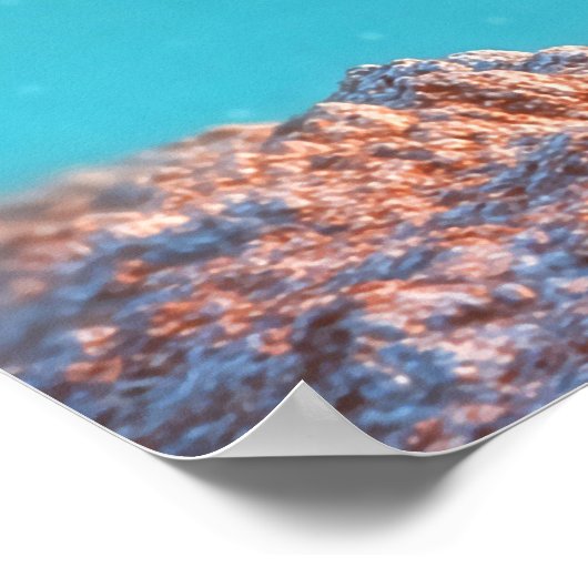 Surreal Woman with Palm Tree ポスター (角)