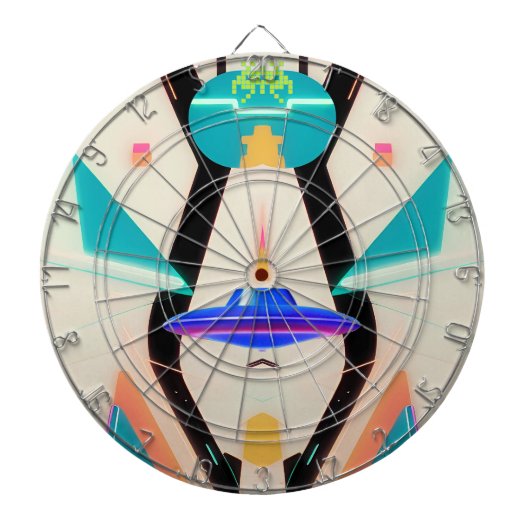 Surrealist Poster 92 ダーツボード (正面)