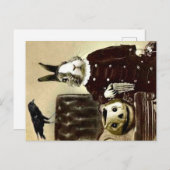 Surrealistic Vintage Halloween  ポストカード (正面/裏面)
