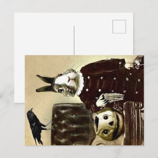 Surrealistic Vintage Halloween  ポストカード (正面/裏面)