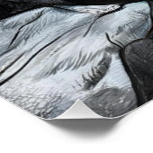 Surrealistisches Poster "Meer der Träume" ポスター (コーナー)