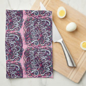 Surrender to Serendipity キッチンタオル (四つ折り)