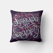 Surrender to Serendipity クッション (裏面)