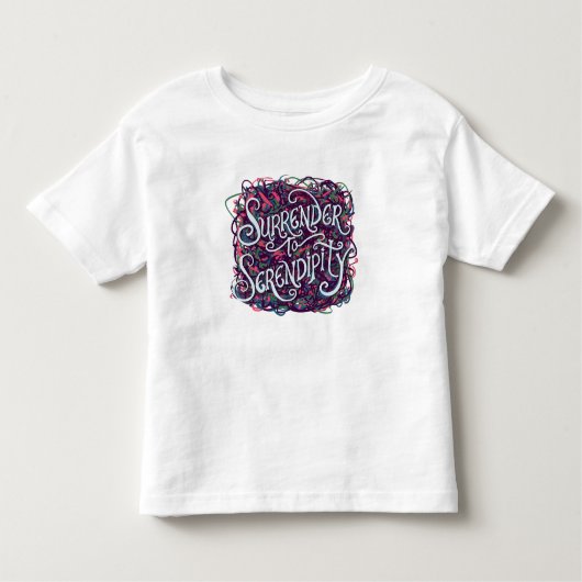 Surrender to Serendipity トドラーTシャツ (正面)