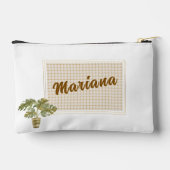 Surrounded by Abundance and Peace Canvas Bag アクセサリーポーチ (裏面)