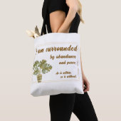 Surrounded by Abundance and Peace Tote Bag トートバッグ (クローズアップ)