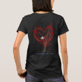 Surrounded by love tシャツ (裏面)