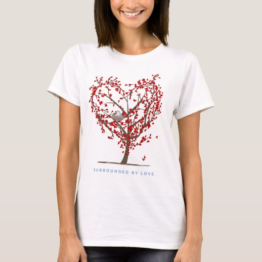 Surrounded by love tシャツ (正面)