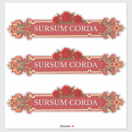 Sursum Corda Vintage Rose カトリック シール