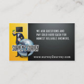 Survey2Surveyの名刺04 名刺 (裏面)