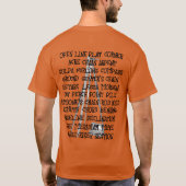 SURVEY LAND SURVEYOR 1856 Boston Ad T-Shirt Tシャツ (裏面)