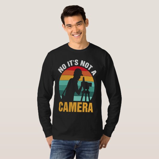 Surveyor No It's Not A Camera Tシャツ (正面フル)