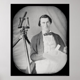 Surveyor & Tools Daguerreotype 1848 ポスター