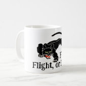 Survival instinct Fight, Flight, or Film? Choices コーヒーマグカップ (正面左)