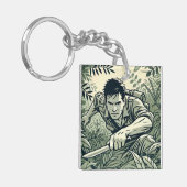 Survivalist Spirit キーホルダー (正面左)