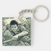 Survivalist Spirit キーホルダー (裏面)