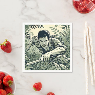 Survivalist Spirit スタンダードカクテルナプキン