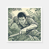 Survivalist Spirit スタンダードカクテルナプキン (正面)