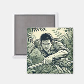 Survivalist Spirit マグネット (正面/裏面)