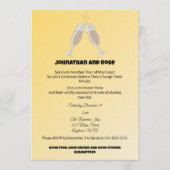 Survived another Year of Marriage 招待状 (正面)