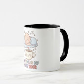 Survived Chaos Watercolor Mug マグカップ (正面右)