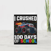 Survived I Crushed 100 Days School Monster 1st Gra カード (正面)