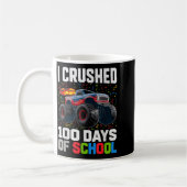 Survived I Crushed 100 Days School Monster 1st Gra コーヒーマグカップ (左)
