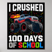 Survived I Crushed 100 Days School Monster 1st Gra ポスター (正面)
