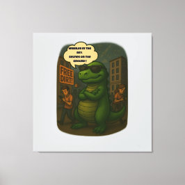 Surviving 2025: Dino Style キャンバスプリント