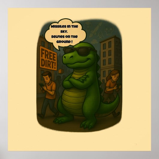 Surviving 2025: Dino Style ポスター (正面)