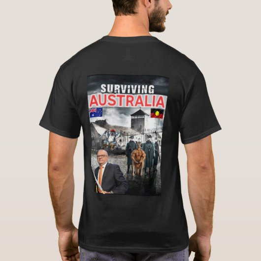 Surviving Australia Tシャツ (裏面)