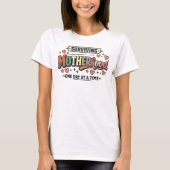 Surviving Motherhood Funny Mom Tee Gift One Day  Tシャツ (正面)