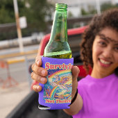 Surviving Not Thriving – Rainbow Unicorn 缶クーラー