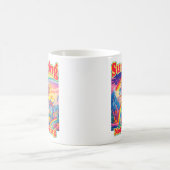 Surviving Not Thriving – Rainbow Unicorn Mug コーヒーマグカップ (中央)