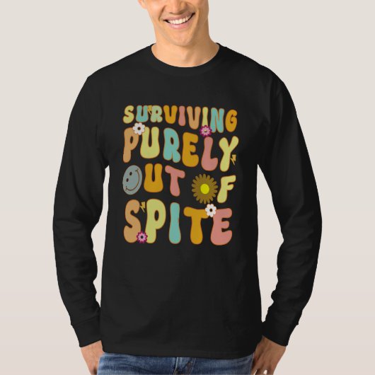Surviving Purely Out Of Spite Tシャツ (正面)