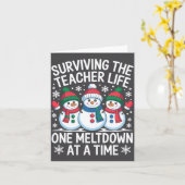 Surviving The Teacher Life One Meltdown At A Time  カード (黄色い花)