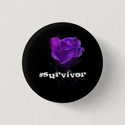 #Survivor 缶バッジ (正面)