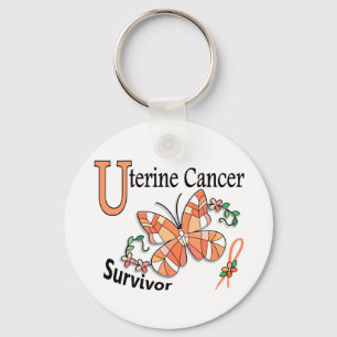 Survivor 6 Uterine Cancer キーホルダー