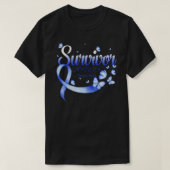 Survivor ARDS  Awareness Butterfly Tシャツ (デザイン正面)