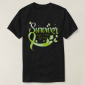 Survivor Lyme Disease Awareness Butterfly Tシャツ (デザイン正面)