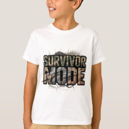 Survivor Mode Men’s Tank Top – Strength and Power Tシャツ