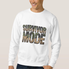 Survivor Mode Tank – Army Power Look スウェットシャツ