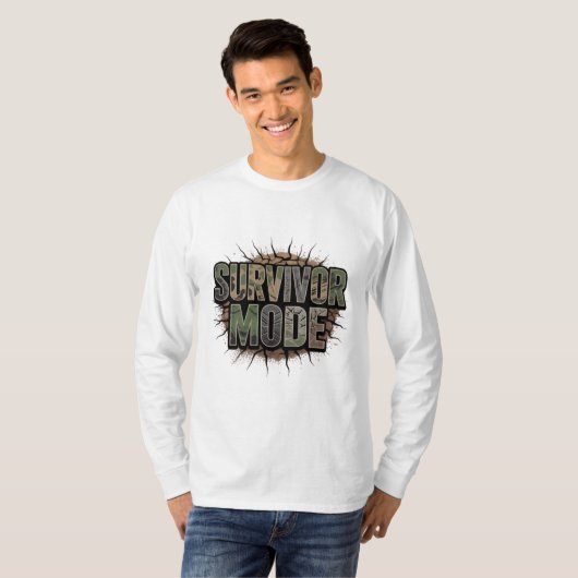 Survivor Mode Tank – Break Limits Tシャツ (正面フル)