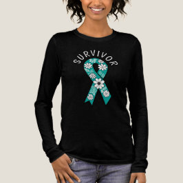 Survivor SA Teal Awareness Ribbon トライブレンドＴシャツ
