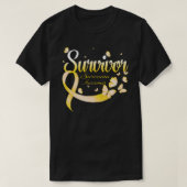Survivor Sarcoma Awareness Butterfly Tシャツ (デザイン正面)