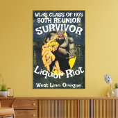Survivor WLHS 50TH REUNION CLASS 1975 キャンバスプリント (インサイチュ (リビング))